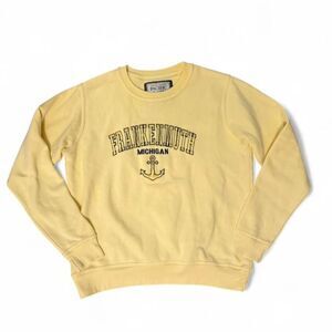 Pacific-and-co Women's Yellow Sweatshirt